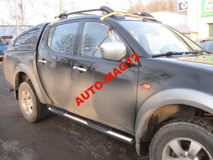фото №3, Рейлинги крышные isuzu d-max серебристый