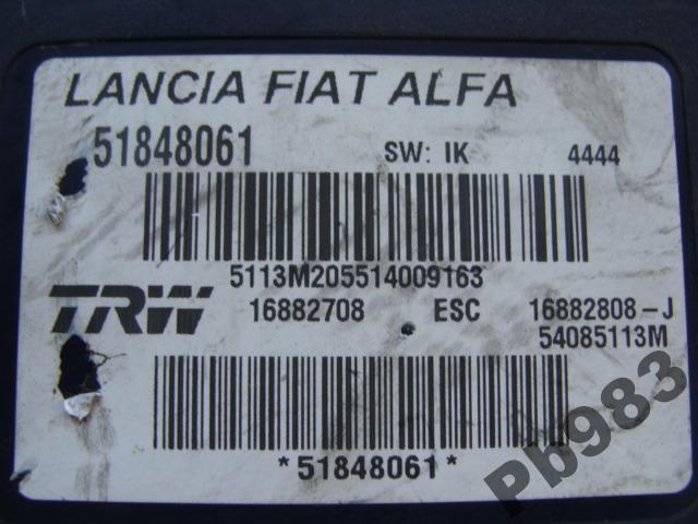 фото №2, Abs esc alfa romeo brera 51847199 !!!