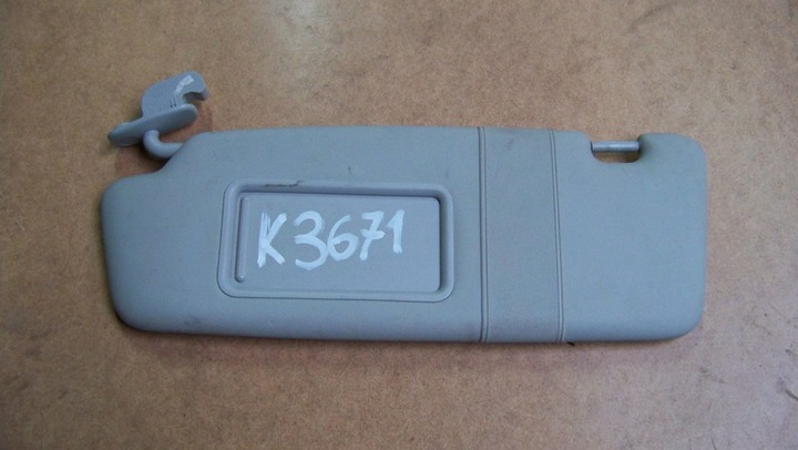 фото №1, Audi a3 8p сонцезахисний козирок лівий козирок захист