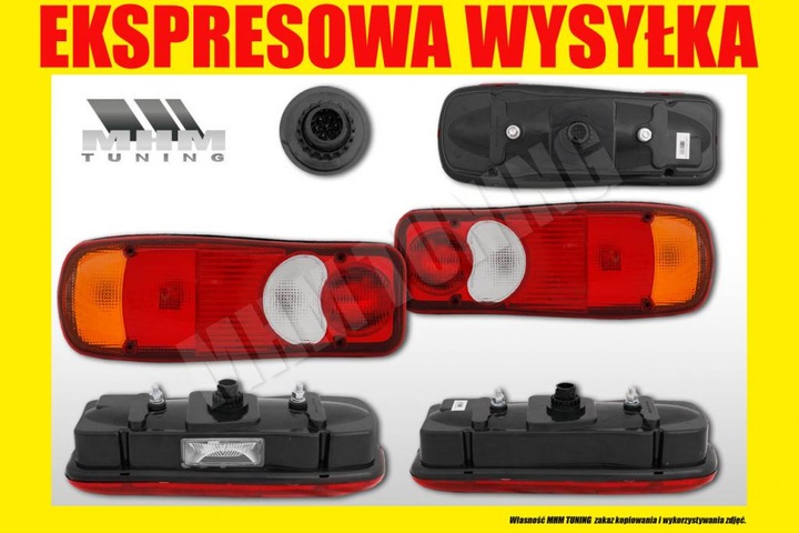 фото №2, Лампа зад renault maxity midlum cabstar daf lf l