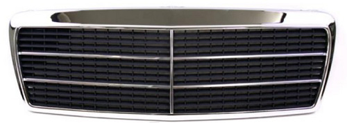 фото №1, Решітка решітка решітка радіатора mercedes e-klasa w210 95- хром