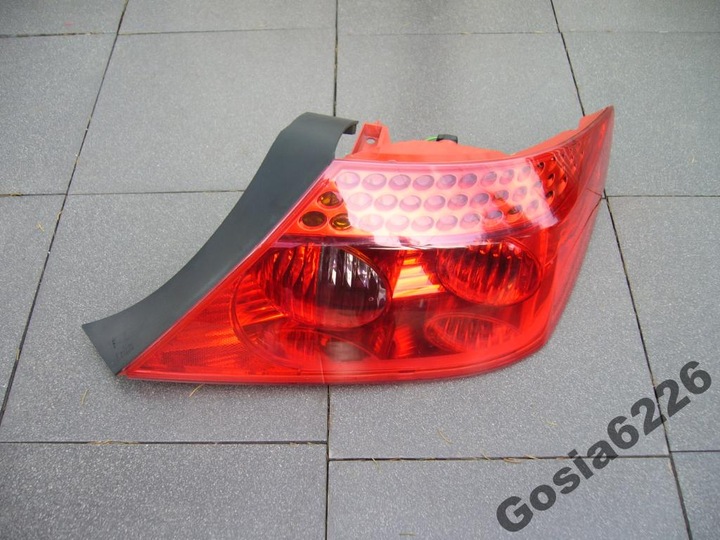 фото №1, Peugeot 407 права лампа зад заднє купе cc 04-10