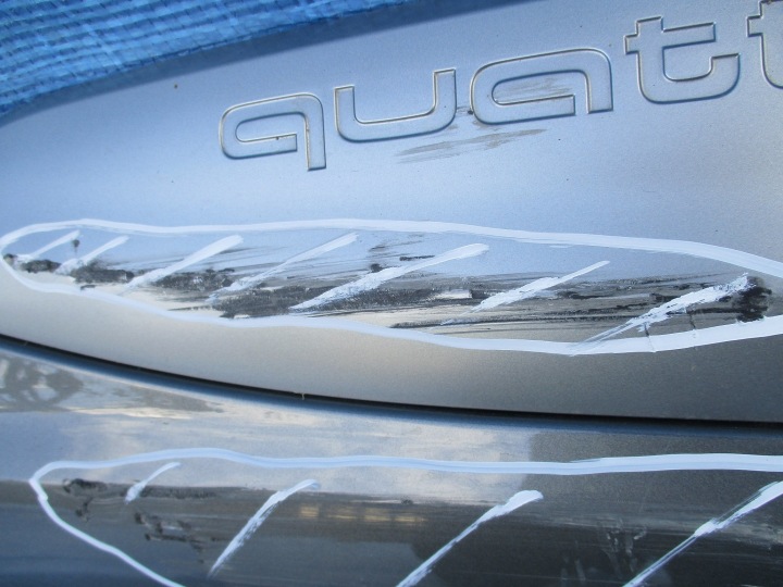 фото №4, Audi q7 4m0 s line quattro молдинг дверь правая зад