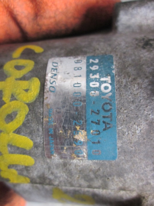 фото №9, Вакуум насос toyota corolla e12 2.0 d 02-04r