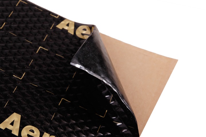 фото №10, Коврик шумопоглощающая butylowa лёгкий stp aero золото na капот двигателя автомобиля