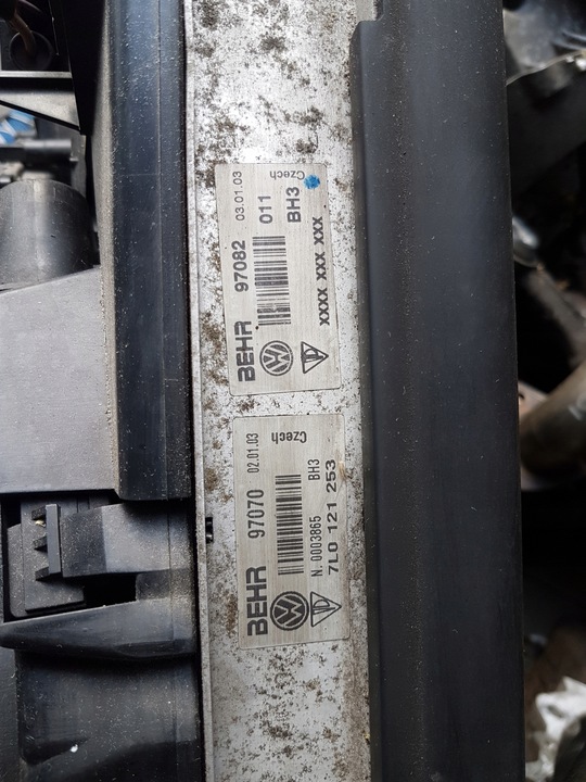 фото №5, Вентиляторы радиатор kpl vw touareg 3.2 cayenny