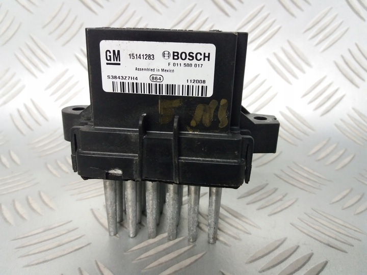 фото №1, 15141283 резистор вентилятор opel insignia