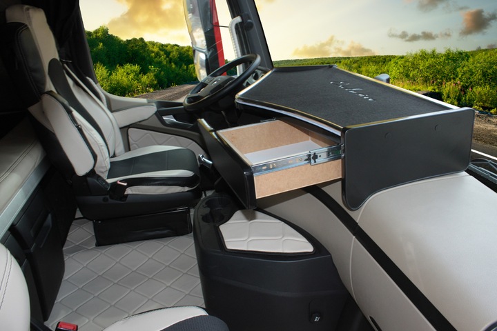 фото №12, Полка rtv tir mercedes actros mp4 средство выдвижной ящик