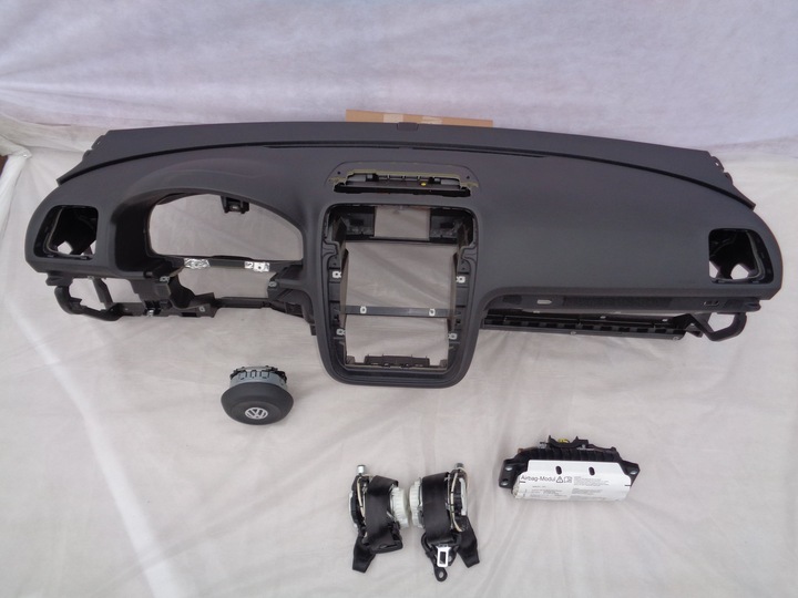 фото №1, Volkswagen scirocco рестайлінг vw панель подушка безпеки ремені