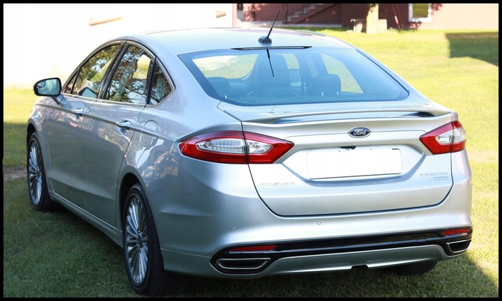 фото №7, Ford mondeo mk5 fusion sedan спойлер na крышка багажника