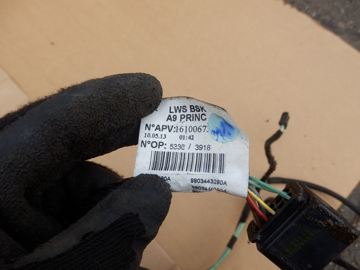 фото №10, Peugeot 208 1.6 ehdi джгут камери двигуна електропроводка