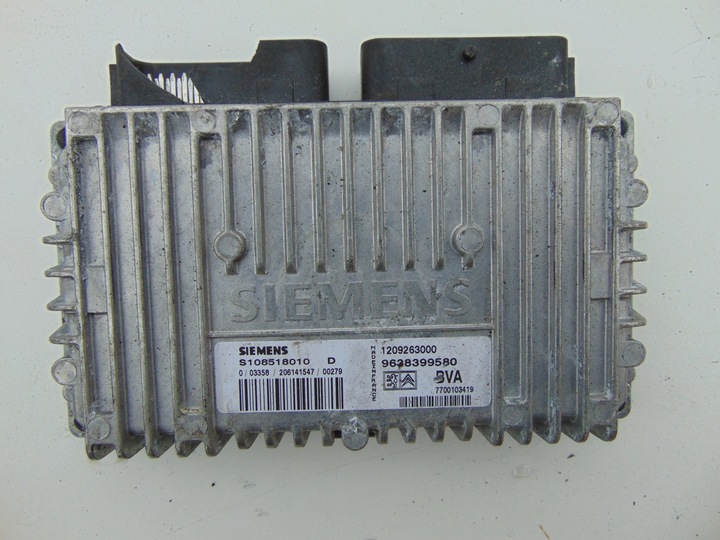 фото №1, Компьютер s108518010d 9638399580 citroen peugeot