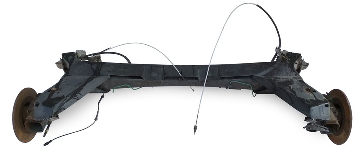 фото №2, Renault scenic ii ось зад задняя балка 03-08r