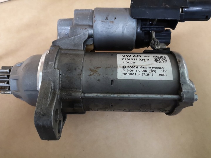 фото №1, Vw golf vii 7 1.8 tsi стартер 02m911024r
