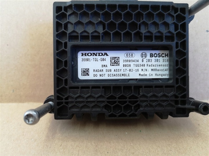 фото №5, Радар дистроник honda civic 10 x 36801-tgl-g04