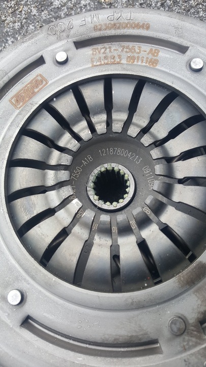 фото №4, Зчеплення притиск диск ford fiesta mk7 1.2 8v217563ab