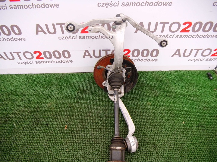 фото №2, Audi a8 d3 3.0 tdi 4e0 поворотна опора ступиця ліва перед