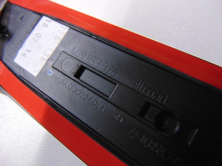 фото №7, Планка пороговая правые зад audi a6 s6 4g0853376a