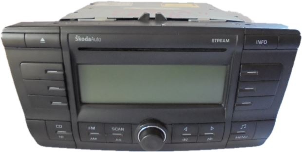 фото №2, Skoda octavia ii радіо cd skodaauto 1z0035161b