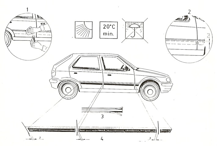 фото №8, Chevrolet aveo sedan od 2011 - планки бічні