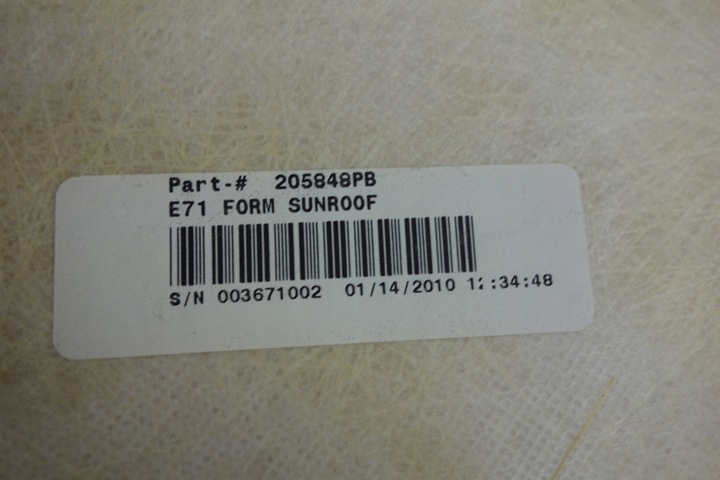 фото №8, Потолок потолок bmw x6 e72 люк