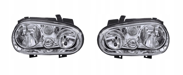 фото №1, Фара лампа перед vw golf iv 98-03 комплект l+p