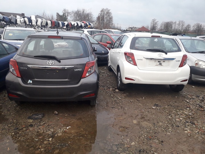фото №6, Toyota yaris iii 2012 год комплектный перед бампер капот pas переднее крыло