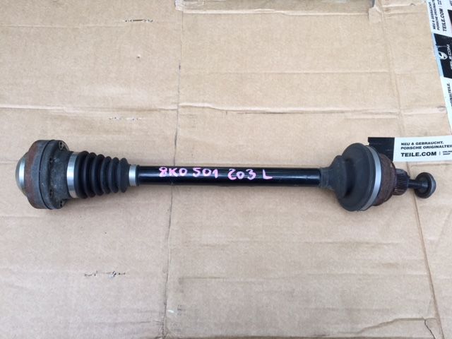 фото №1, Audi a4 a5 піввісь ліва задня 8k0501203l гарантія