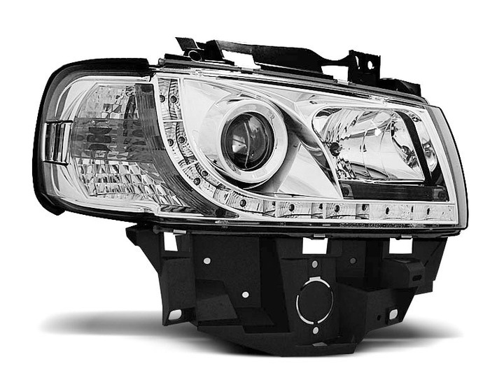фото №1, Лампы перед vw автобус t4 рестайлинг хром led диодные новое