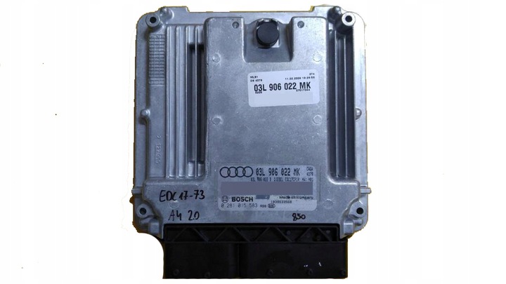 фото №1, Ecu audi a4 2.0 03l906022mk 0281015583 добавлю