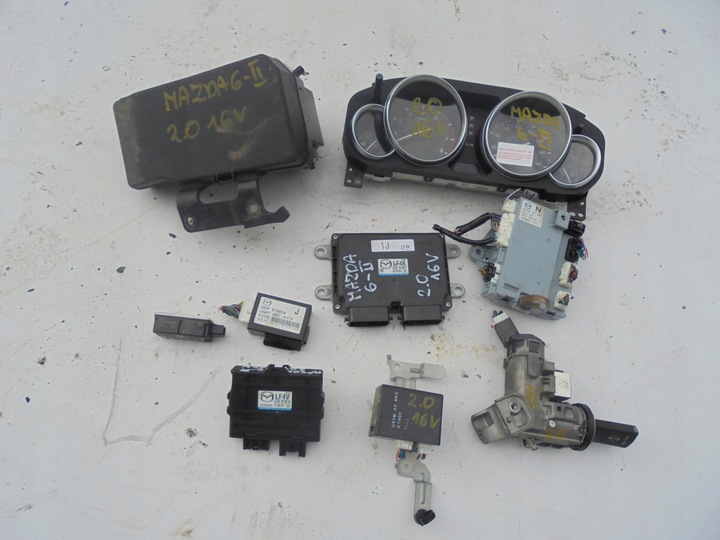 фото №1, Комп'ютер блок керування двигуна mazda 6 ii 2.0 b