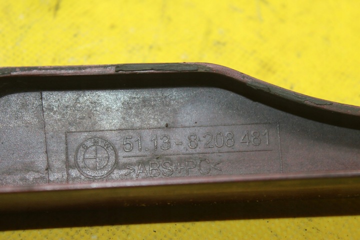 фото №9, Планка pod лампа лівий перед bmw e46 51.13-8208481