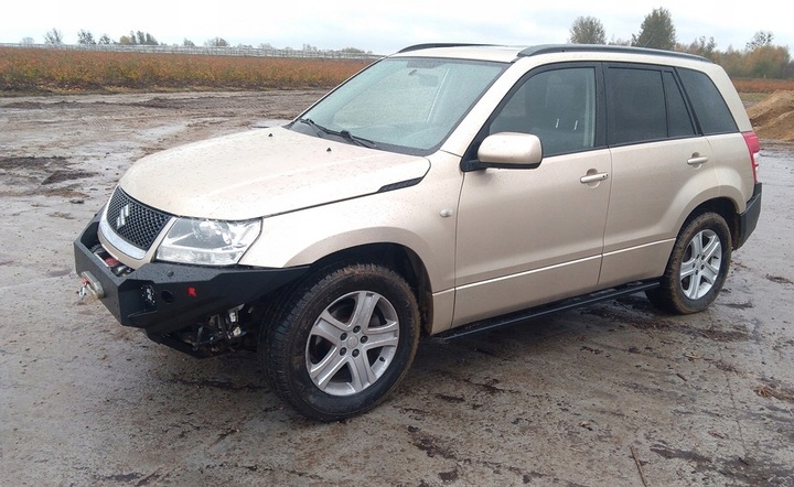 фото №14, Suzuki grand vitara 2 5d бампер сталевий зад задній