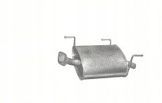 фото №1, Глушитель конечный nissan almera хэтчбек poj.1,5+1,8 2000-06r.