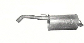 фото №1, Глушитель конечный nissan note poj.1,5 dci 06-09r.