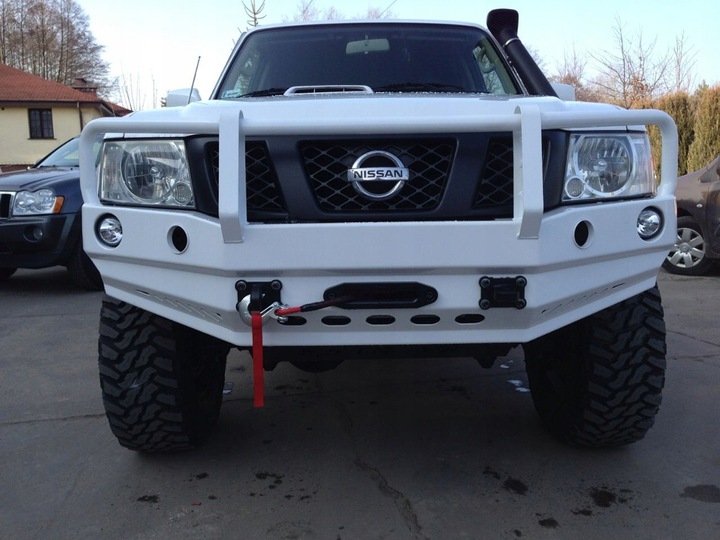 фото №15, Бампер стальной переднее перед nissan patrol gu4