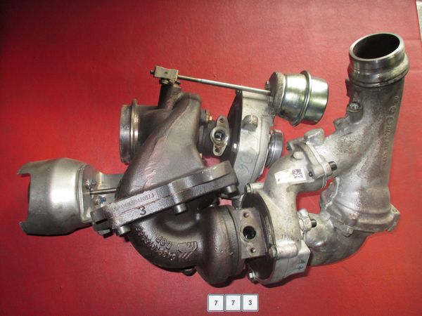 фото №1, Mercedes 2.2 турбина турбонагнетатель a6510906080003