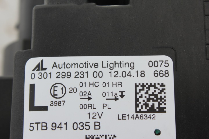 фото №11, Лампи led vw touran 5tb941035b 5tb941036b