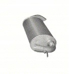 фото №1, Глушитель конечный land rover freelander poj.1,8+obejma