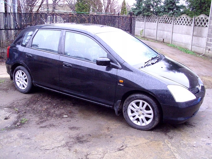 фото №4, Стекло дверь honda civic 7 vii 01-05