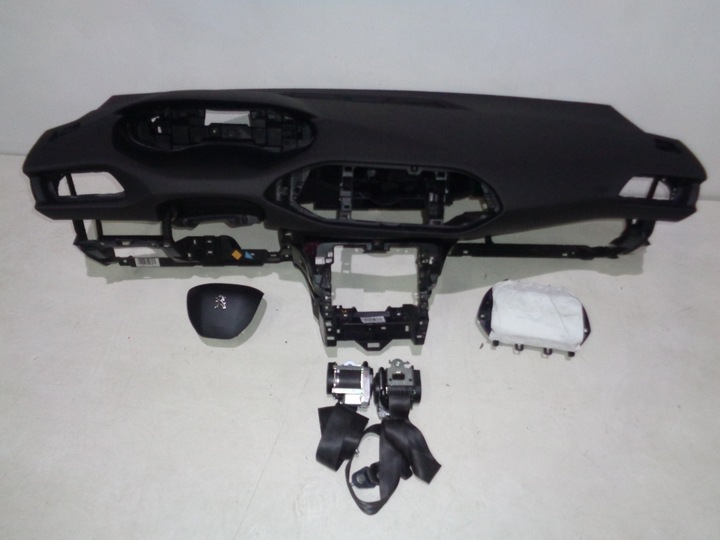 фото №1, Peugeot 308 t9 панель подушки подушка безпеки ремені комплект