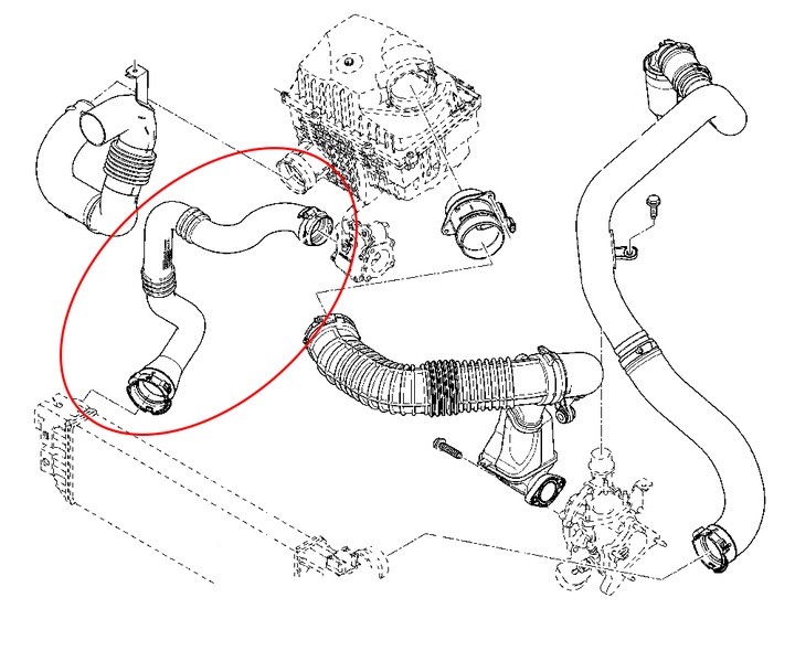 фото №5, Шланг труба інтеркулер renault master iii 2010-