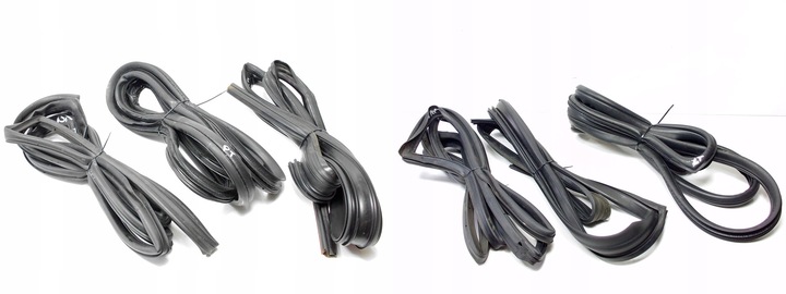 фото №1, Ssangyong rexton прокладка дверь левая левый зад комплект