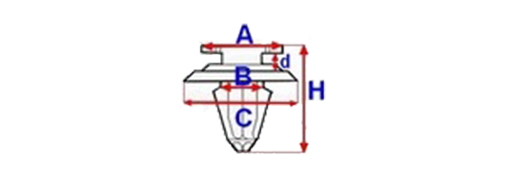 фото №2, Клипса клипса обивочная vw caddy, transporter t5,