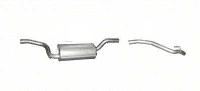 фото №1, Глушник+ труба ford focus ii mk poj.1,6+1,8+2,0 універсал