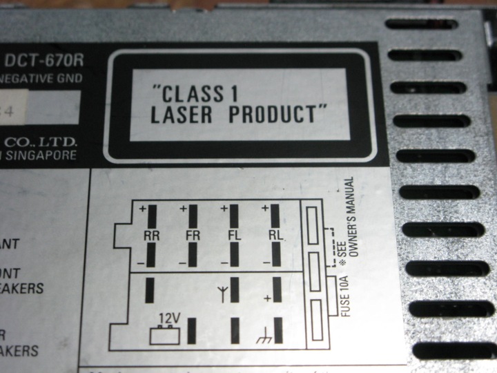 фото №12, Радіо cd denon dct-670r vw opel audi honda bmw porsche ferrari