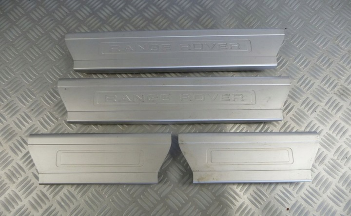 фото №1, Range rover sport l494 планки порога порогові алюміній комплект накладка 4szt