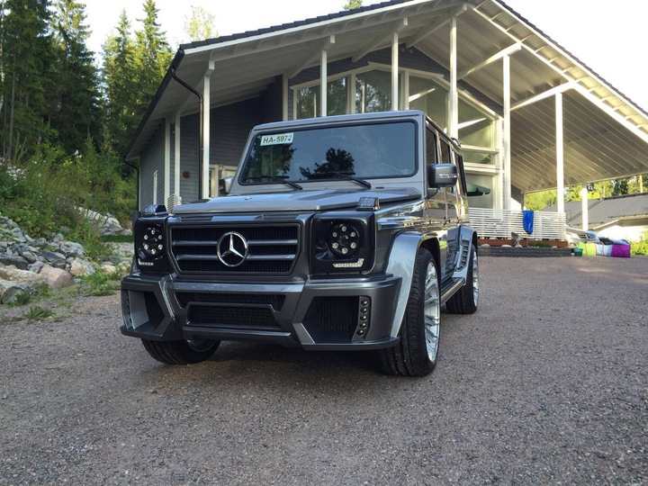 Mercedes Benz g class g500 Wald Black