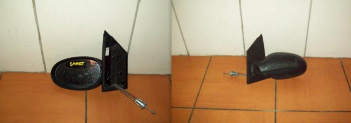 SPECCHIETTO RETROVISORE SINISTRO SMART