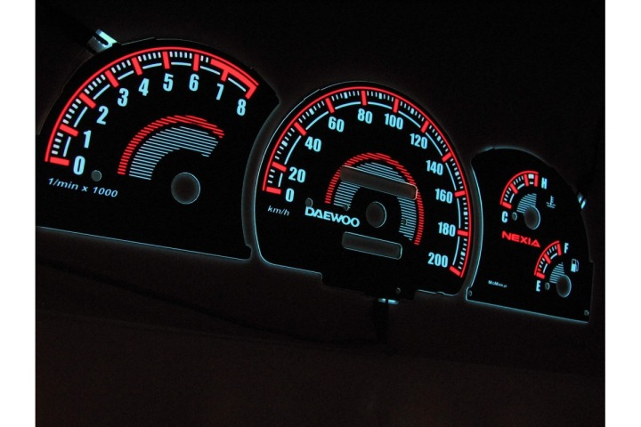 Тюнинг панель приборов дэу нексия (88 фото)